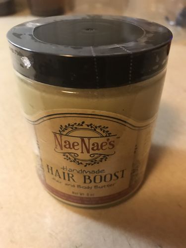 Customer photo review of Nae Nae's 9oz Hair Boost Special