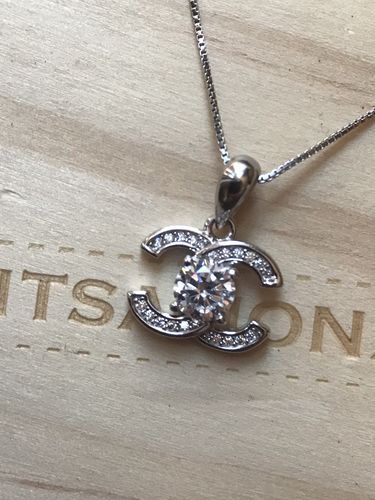 Customer photo review of Sterling silver “c” set