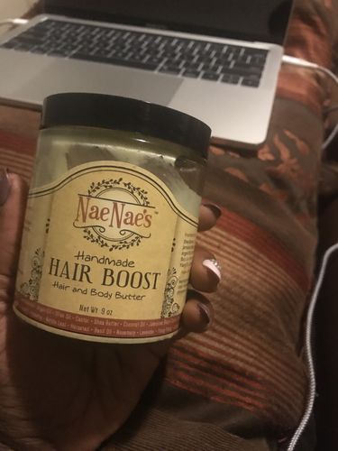 Customer photo review of Nae Nae's Hair Boost 9oz