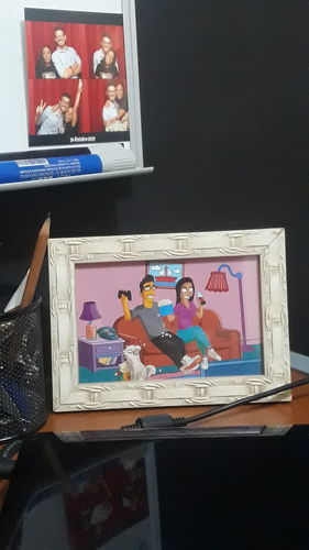 Customer photo review of RETRATO EM ARQUIVO DIGITAL FAMILIA AMARELA