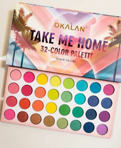 Customer photo review of Paleta Take Me Home 32-Color - Okalan - Venta al por mayor Display 6PZS (OKL-E051)