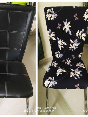 Customer photo review of Magic Universal Chair Cover