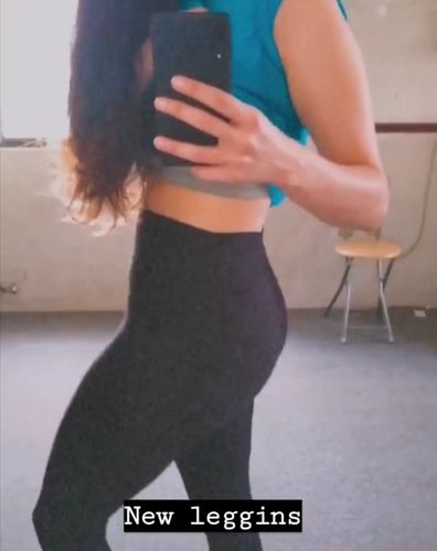Customer photo review of Leggings Deportivo con bolsa TFIT PRO 650