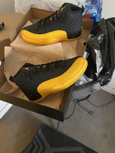 Customer photo review of Air Jordan 12 “University Gold”130690-070 EARLY PAIRS