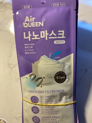 Customer photo review of AirQUEEN Nanomask
