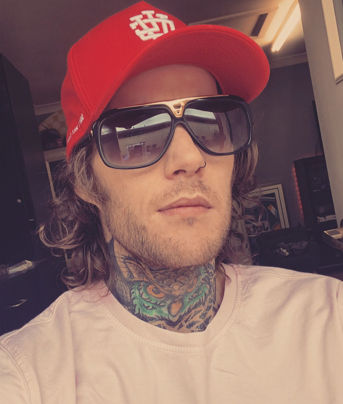 Customer photo review of Blood Red LVCO A-Frame Snapback