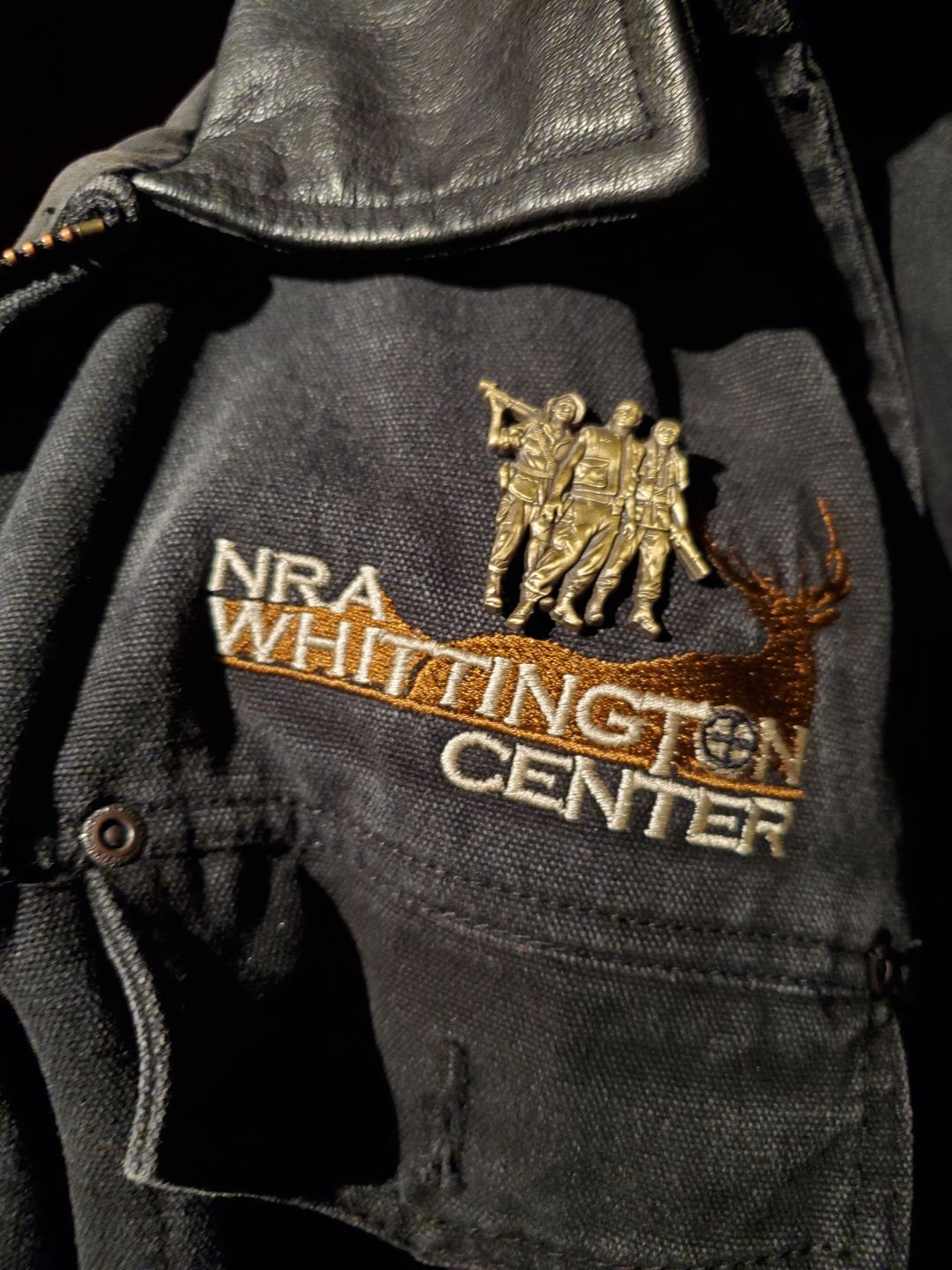 Customer photo review of Vietnam Veteran Pin