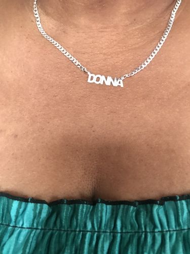 Customer photo review of Diamond Cut Nme Ring