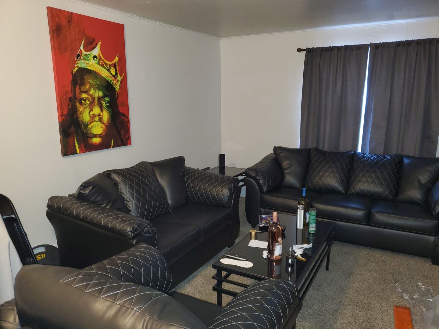 Customer photo review of Biggie Smalls Luke Cage Inspired Wall Art Canvas The Notorious B.I.G.