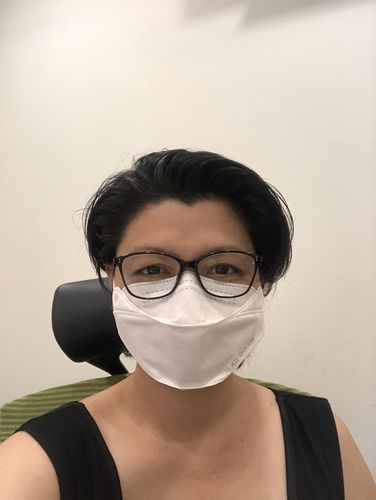 Customer photo review of AirQUEEN Nanomask