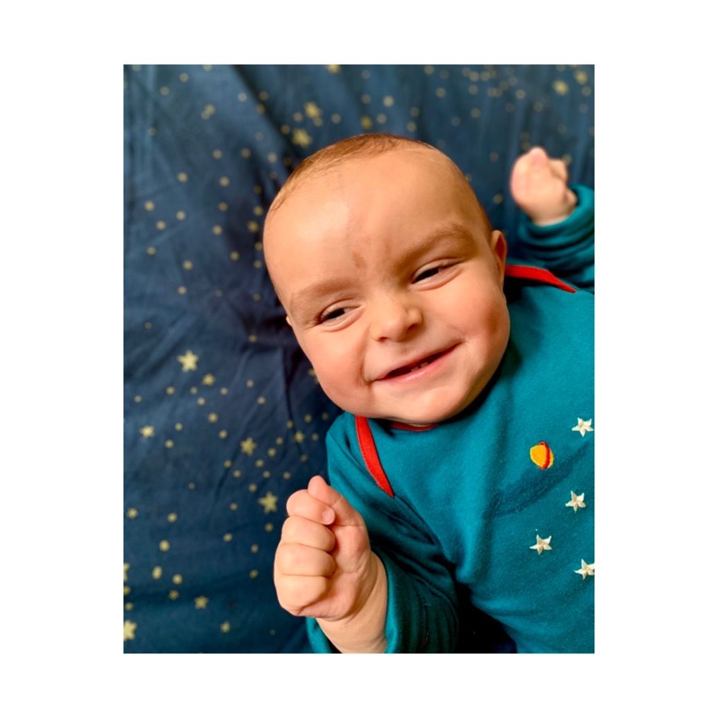 Customer photo review of Star Gazer Applique Long Sleeve Tee