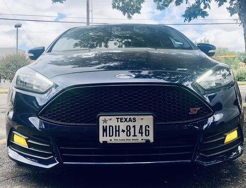Customer photo review of Focus ST MK3.5 Fog Light Armour