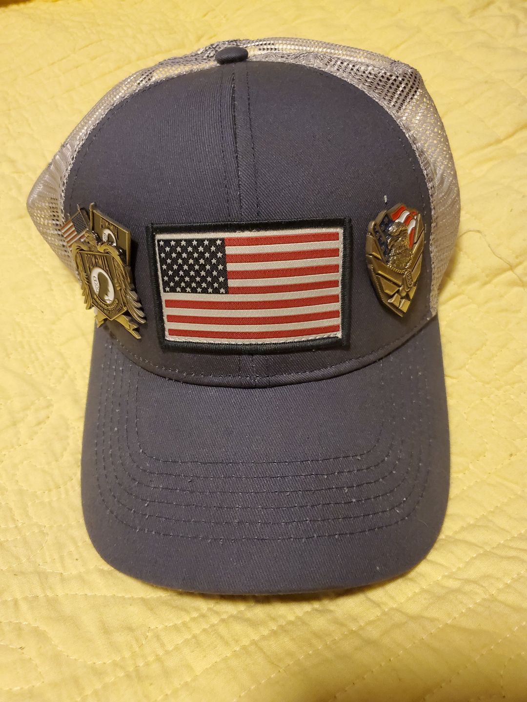 Customer photo review of US Air Force Veteran Pin