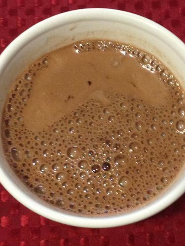 Customer photo review of Turkish Delight Coffee Syrup
