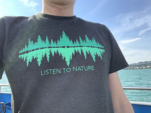 Customer photo review of LISTEN TO NATURE - Bio Herren Shirt