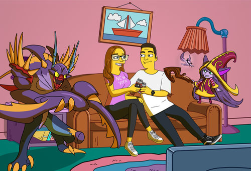 Customer photo review of RETRATO EM ARQUIVO DIGITAL FAMILIA AMARELA