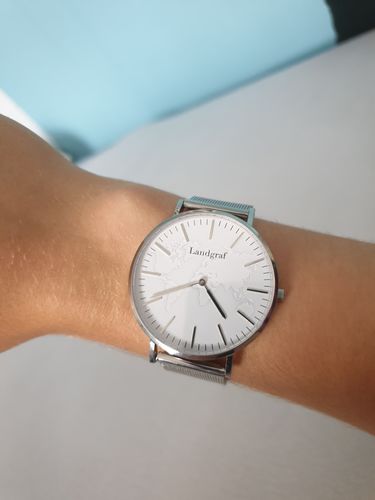 Customer photo review of World Edition Silver White
