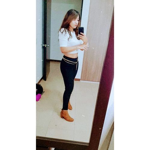 Customer photo review of Botines Megan Leopardo