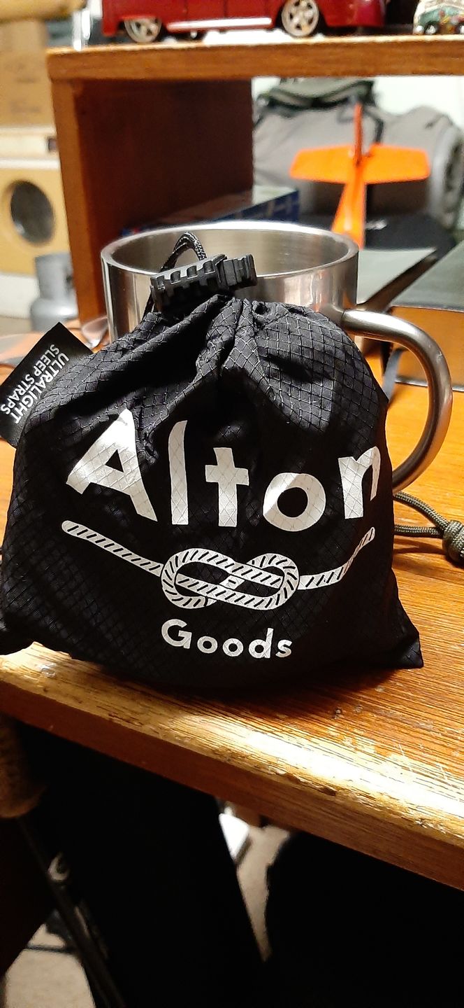 Customer photo review of Ultralight Hammock Straps