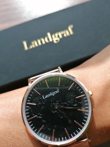 Customer photo review of World Edition Rosé Gold Black