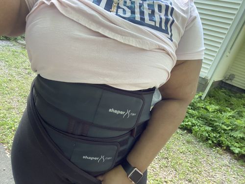 latex waist trainer double flex
