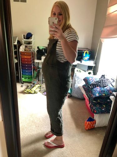 Irma review of Women's Baggy Plus Size Overalls Cotton Linen Jumpsuits C1697# image 1 out of 1