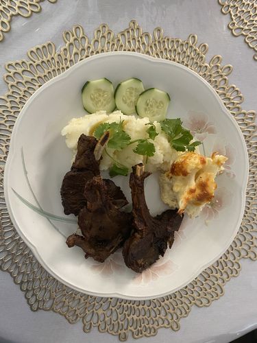 Customer photo review of Lamb Rib Chops