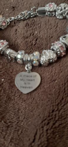 Customer photo review of Piece Of My Heart Bracelet