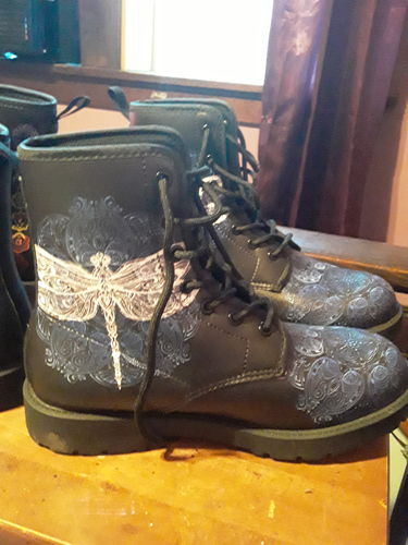 Customer photo review of Dragonfly Mandala