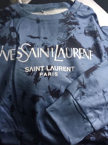 Customer photo review of Vintage Long-sleeved Printed Sweatshirt