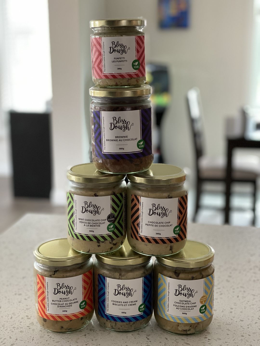 Customer photo review of Funfetti Cookie Dough