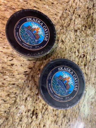 Customer photo review of Supreme White Sturgeon Caviar