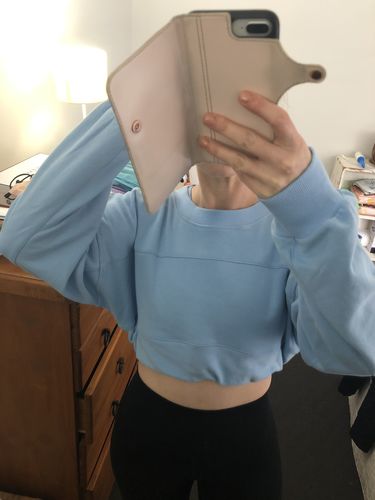 Customer photo review of Adjustable Cropped Jumper