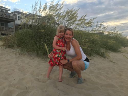 Customer photo review of Blue Pines Yoga Shorts