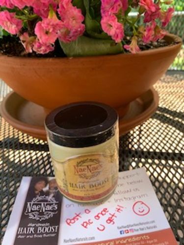 Customer photo review of Nae Nae's 9oz Hair Boost Special