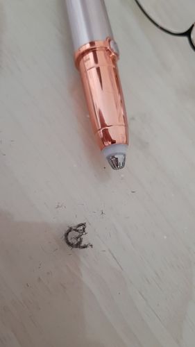 Customer photo review of Electric Eyebrow Trimmer