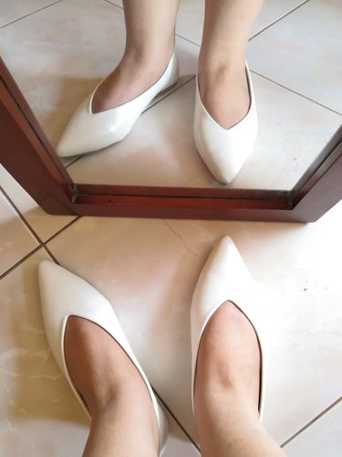 Customer photo review of Rico Flat Ballerinas
