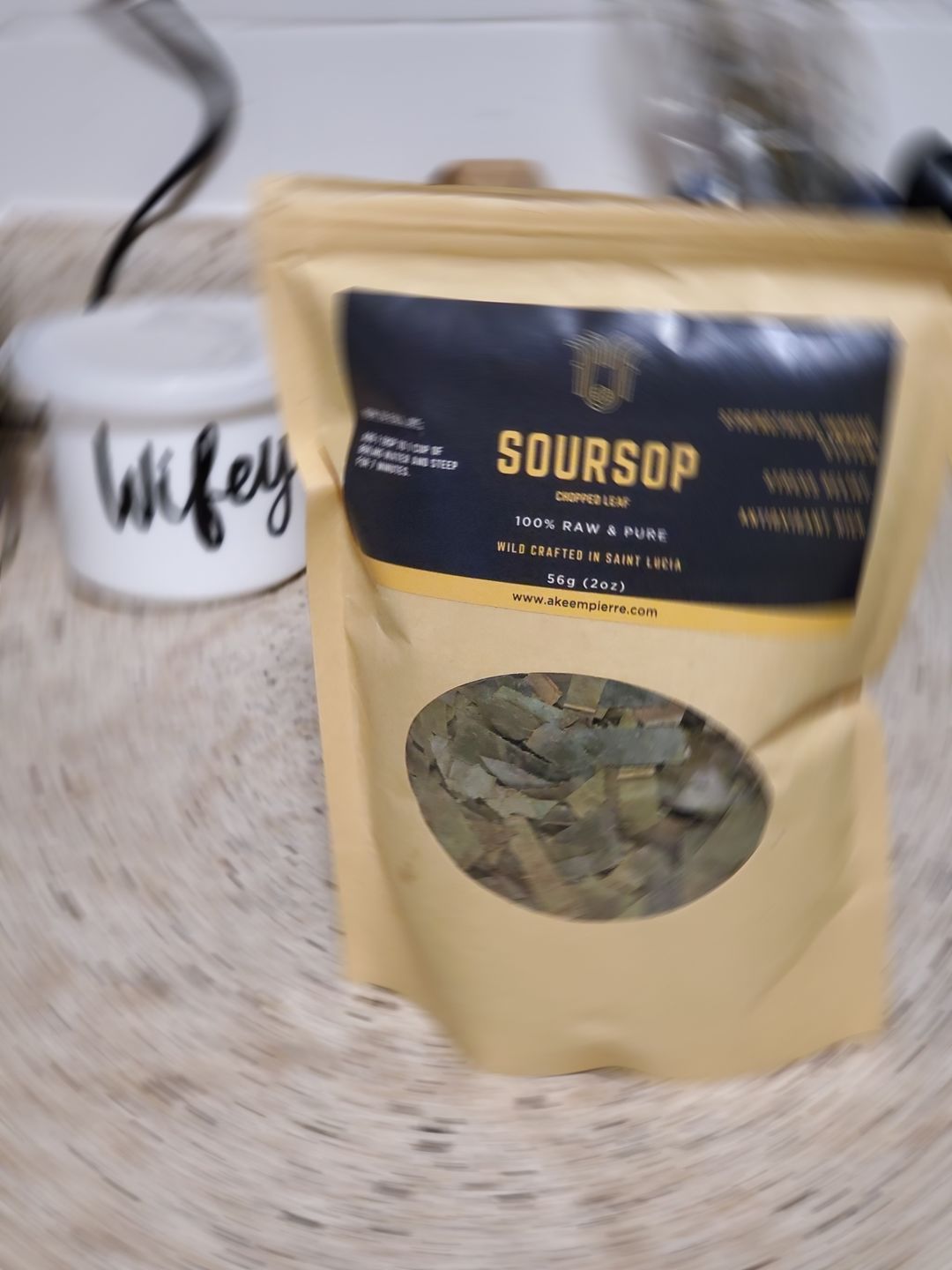Customer photo review of Soursop Leaf