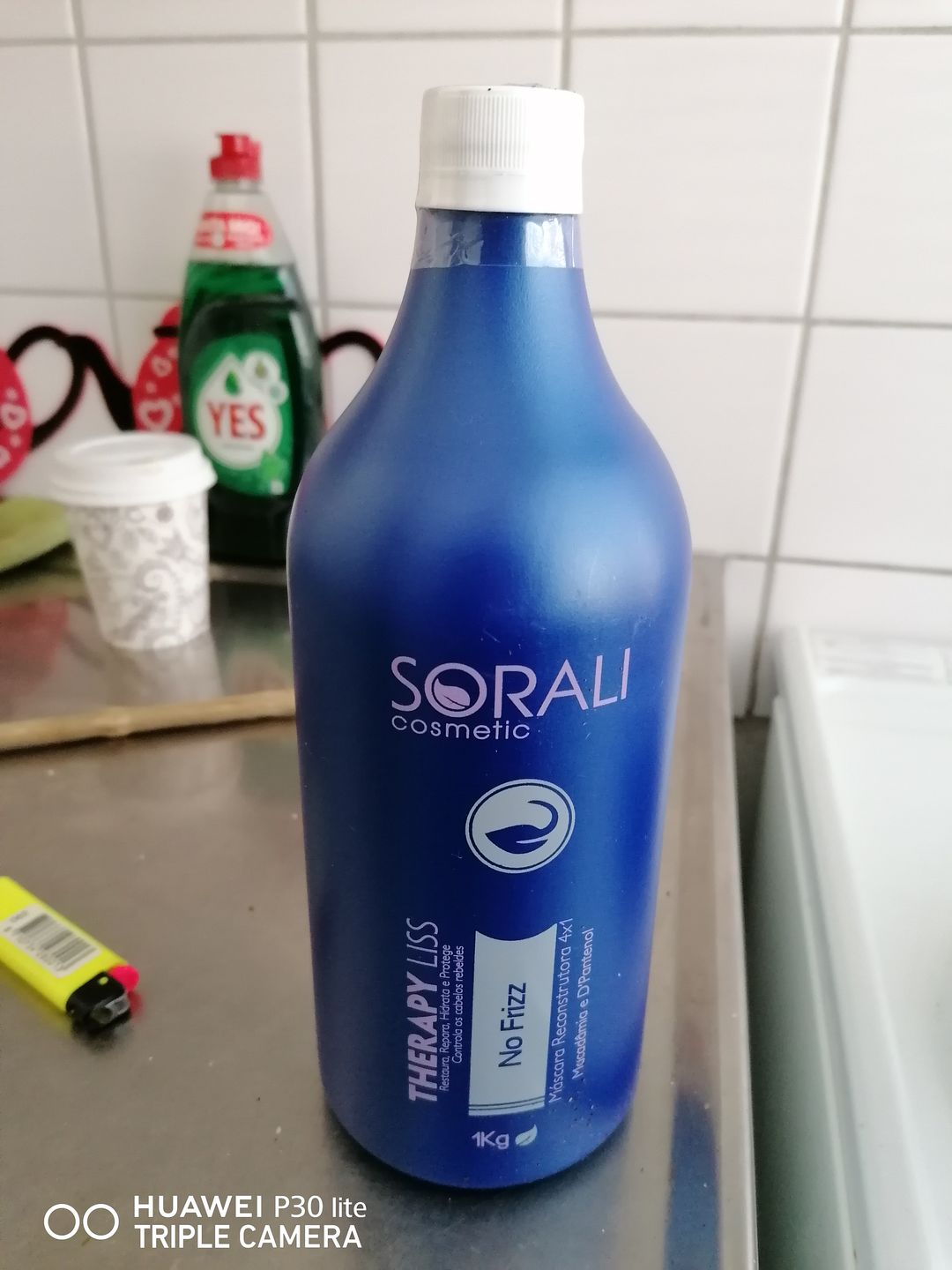 Customer photo review of Therapy Liss No Frizz Progressive Brush 1L - Sorali