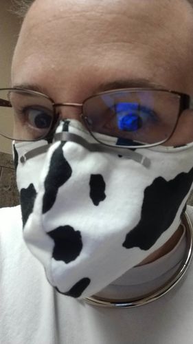 Customer photo review of Mask Insert - Contoured - 10 Count