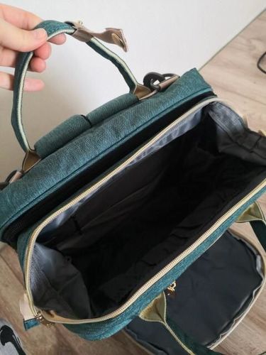 Customer photo review of 2 in 1 Babyrucksack