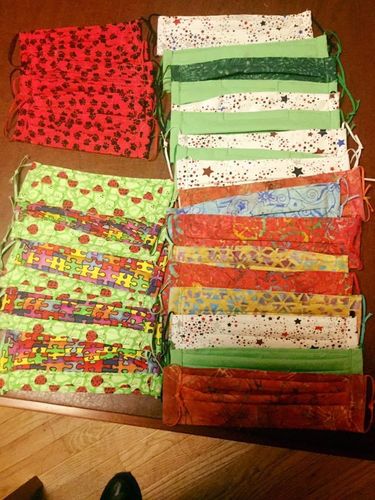 Customer photo review of Mask Insert - Straight - 100 Count