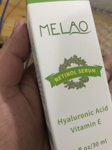 Customer photo review of Enhanced Retinol Serum