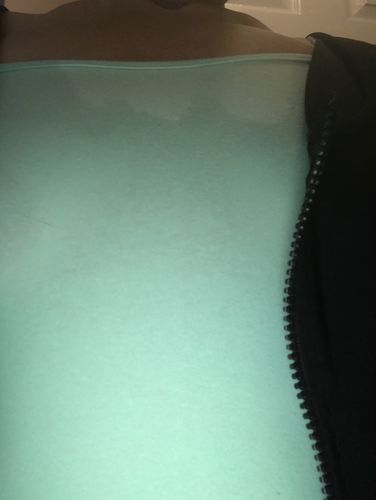 Customer photo review of Women's Zipper Heat Trapping Sweat Vest