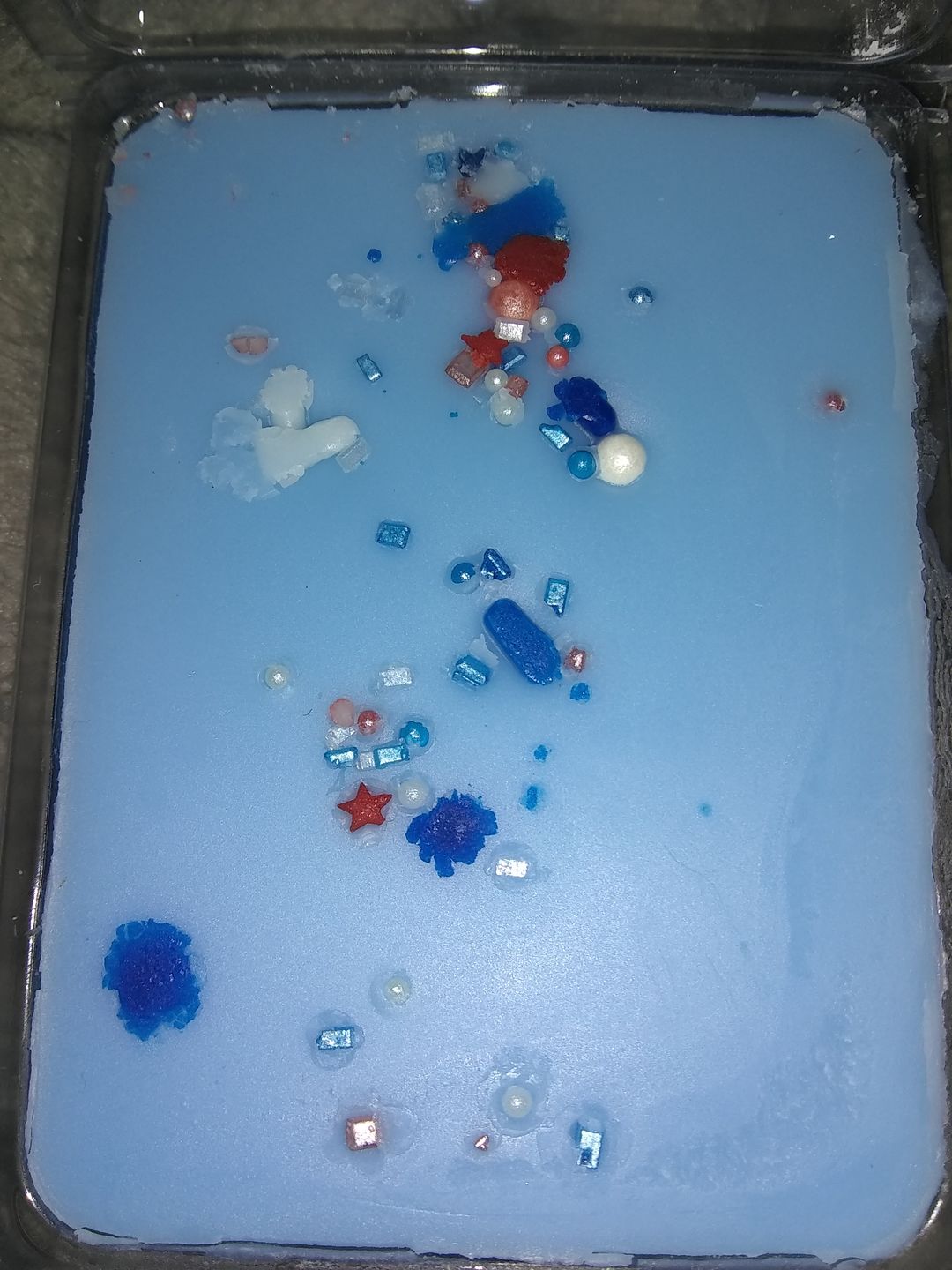 Customer photo review of Razz Boom Bam Pop! Wax Melts