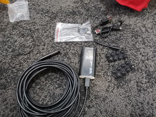 Customer photo review of Multipurpose USB Endoscope Camera