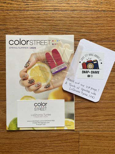 Customer photo review of Giveaway Winner Sticker