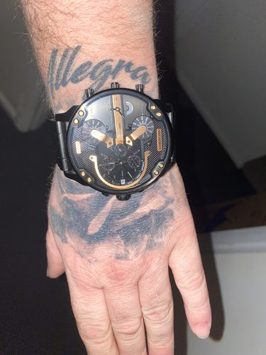 Customer photo review of Diesel DZ7312 MR. DADDY 2.0