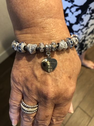 Customer photo review of Piece Of My Heart Bracelet