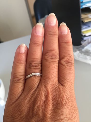 Customer photo review of Bague Victoria